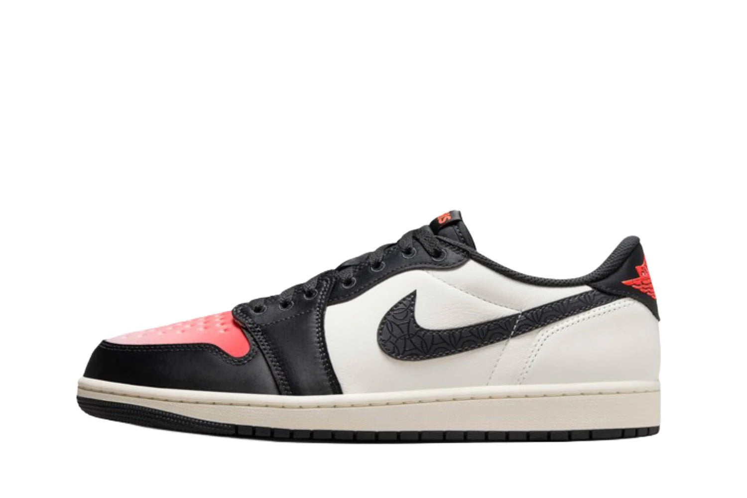 Air Jordan 1 Low x Paris Saint Germain Sail and Off Noir Preto