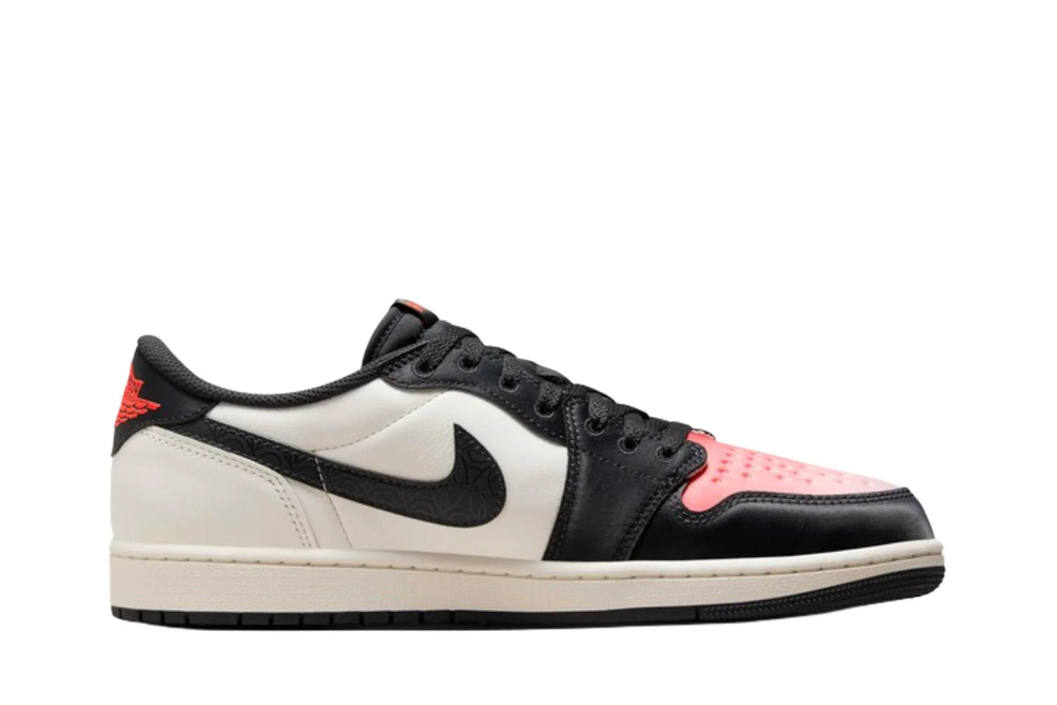 Air Jordan 1 Low x Paris Saint Germain Sail and Off Noir Preto