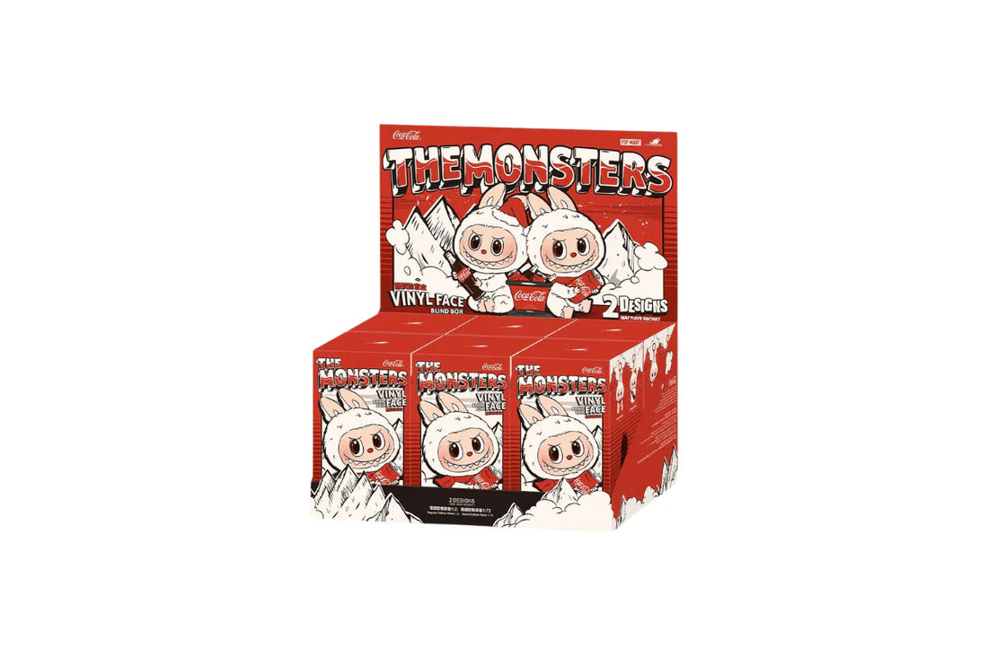 Pop Mart Labubu The Monsters Coca Cola Series Vinyl Face Sealed Case [6 Blind Boxes Lacradas]