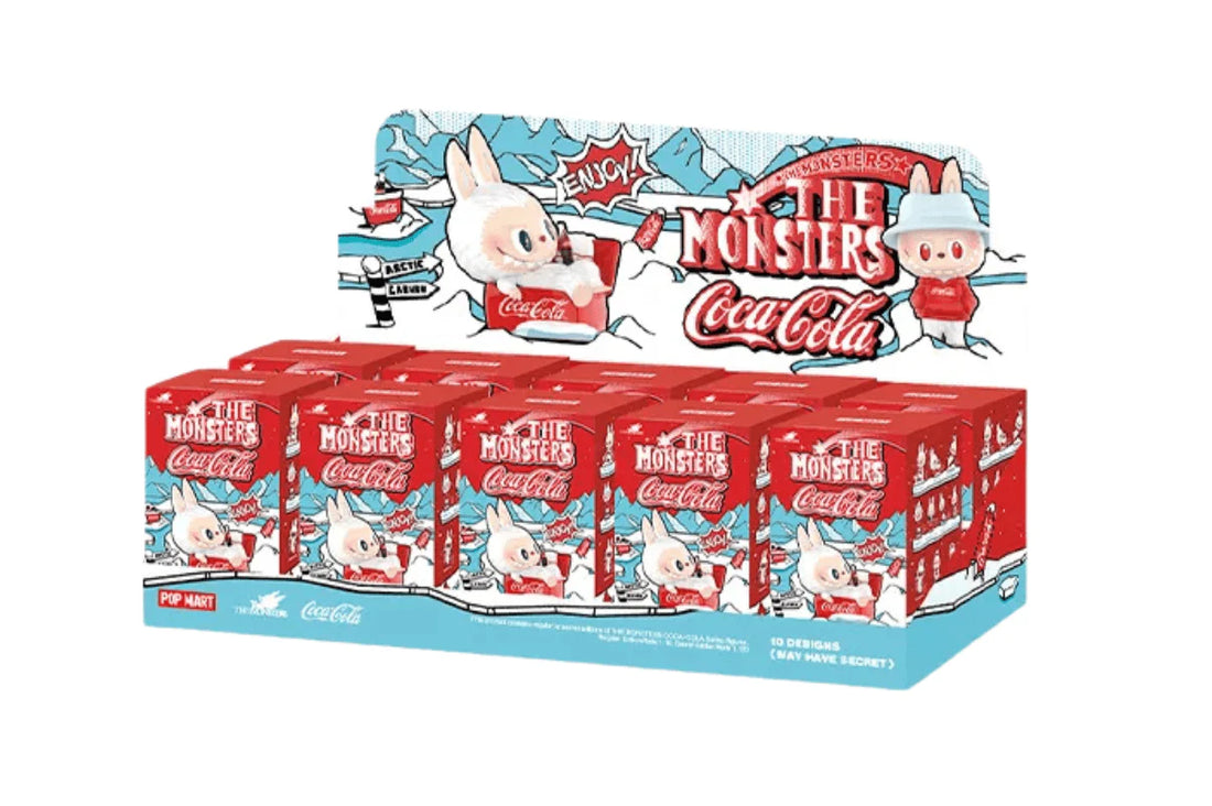 Pop Mart The Monsters Labubu Coca-Cola Series Sealed Case [10 Blind Boxes Lacradas]
