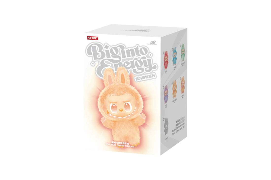 Pop Mart Labubu The Monsters Big into Energy Series Vinyl Plush Pendant Pingente [Blind Box Lacrada]
