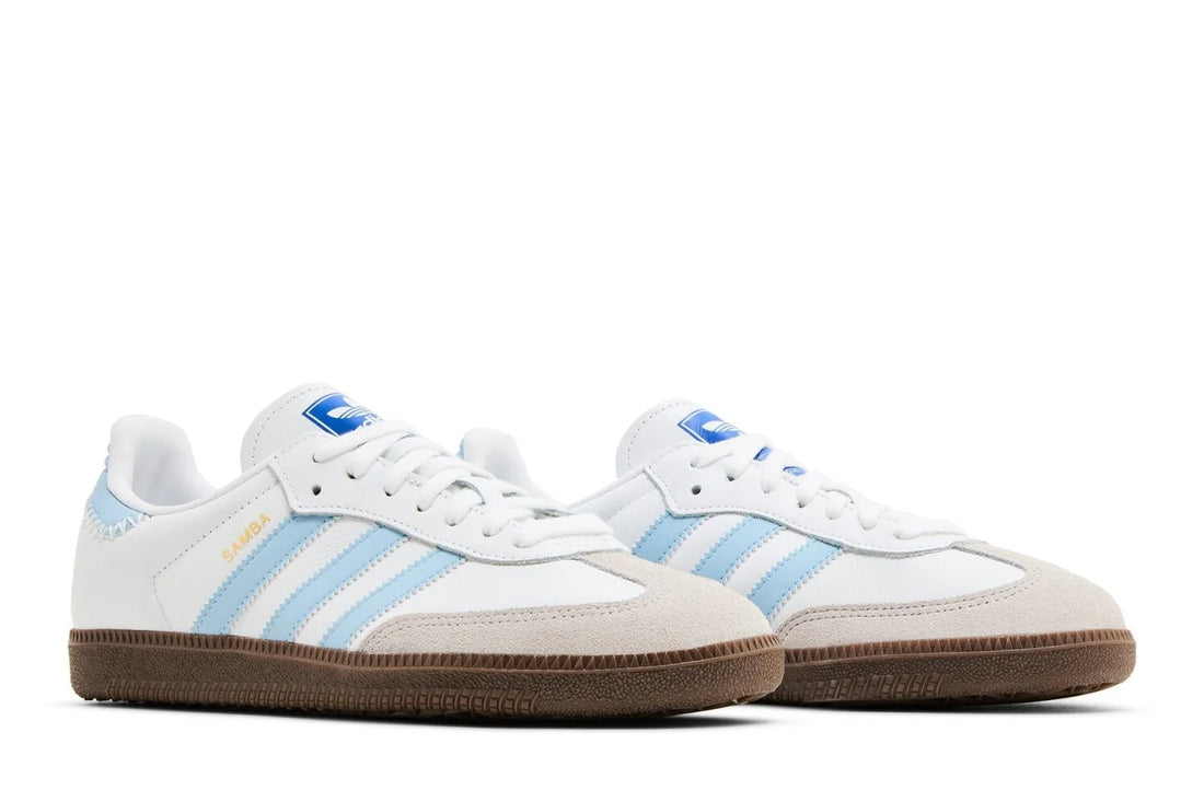 Adidas Samba OG Cloud White Clear Sky Branco