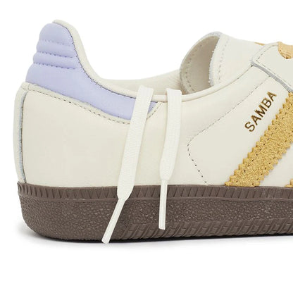 Adidas Samba Og Off White Oat Violet Tone Branco