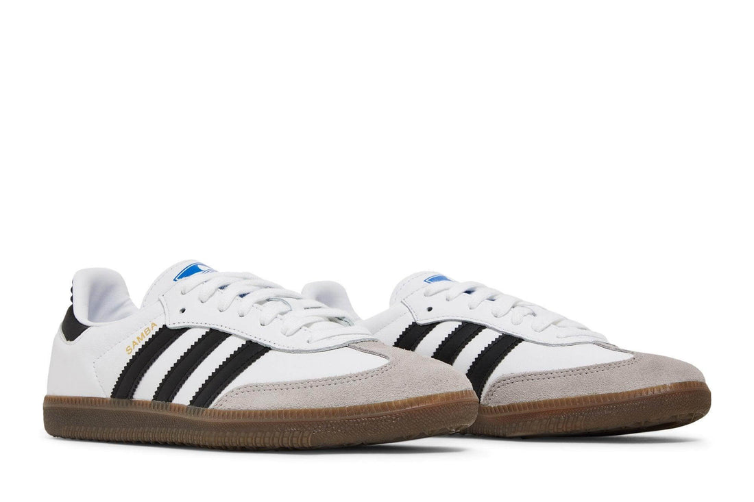 Adidas Samba OG White Black Gum Branco