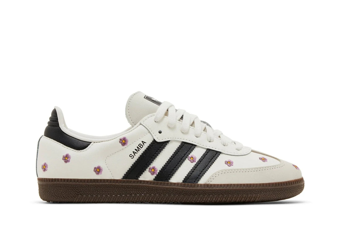 Tênis adidas Samba Og White Floral Embroidery Branco