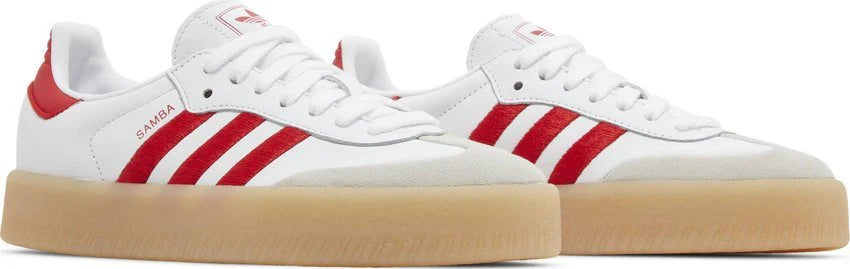 Adidas Sambae Cloud White Better Scarlet Branco