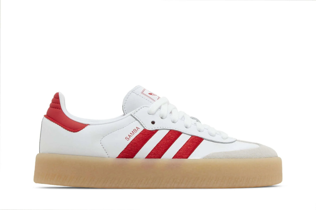 Adidas Sambae Cloud White Better Scarlet Branco