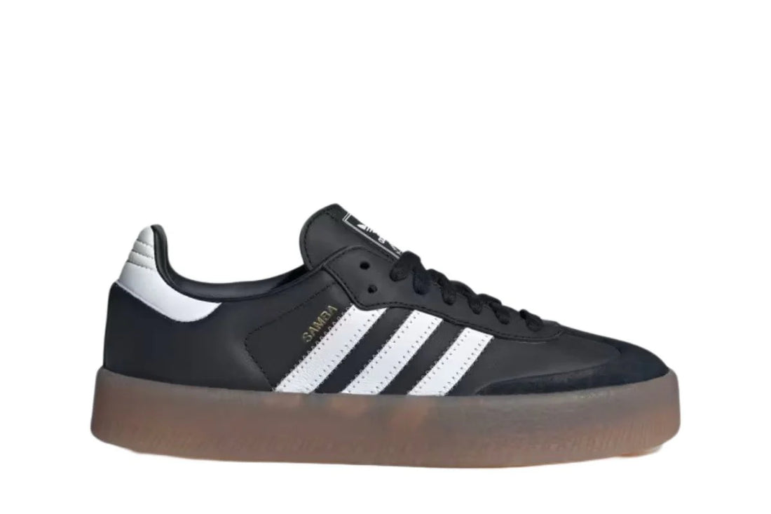 Adidas Sambae Core Black Metallic Gold Preto