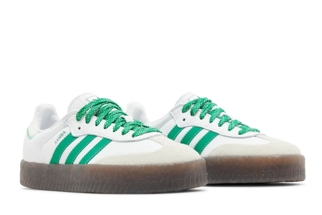 Adidas Sambae White Green Gum Branco