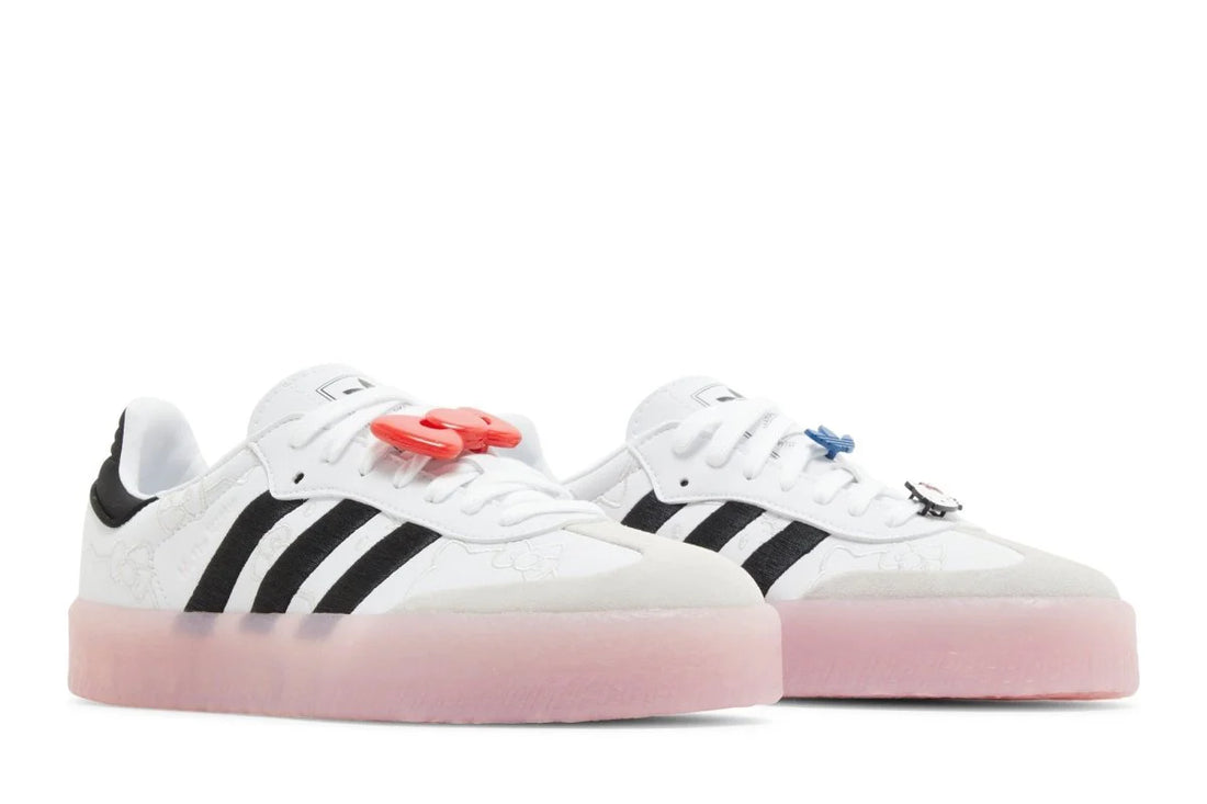 Adidas Sambae x Hello Kitty Cloud White Clear Pink Branco