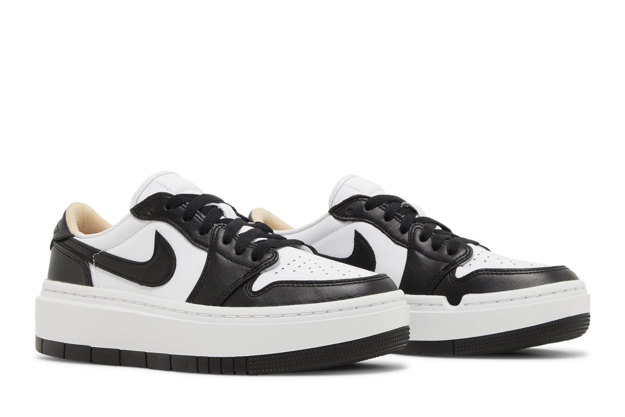 Air Jordan 1 Elevate Low Black White Preto