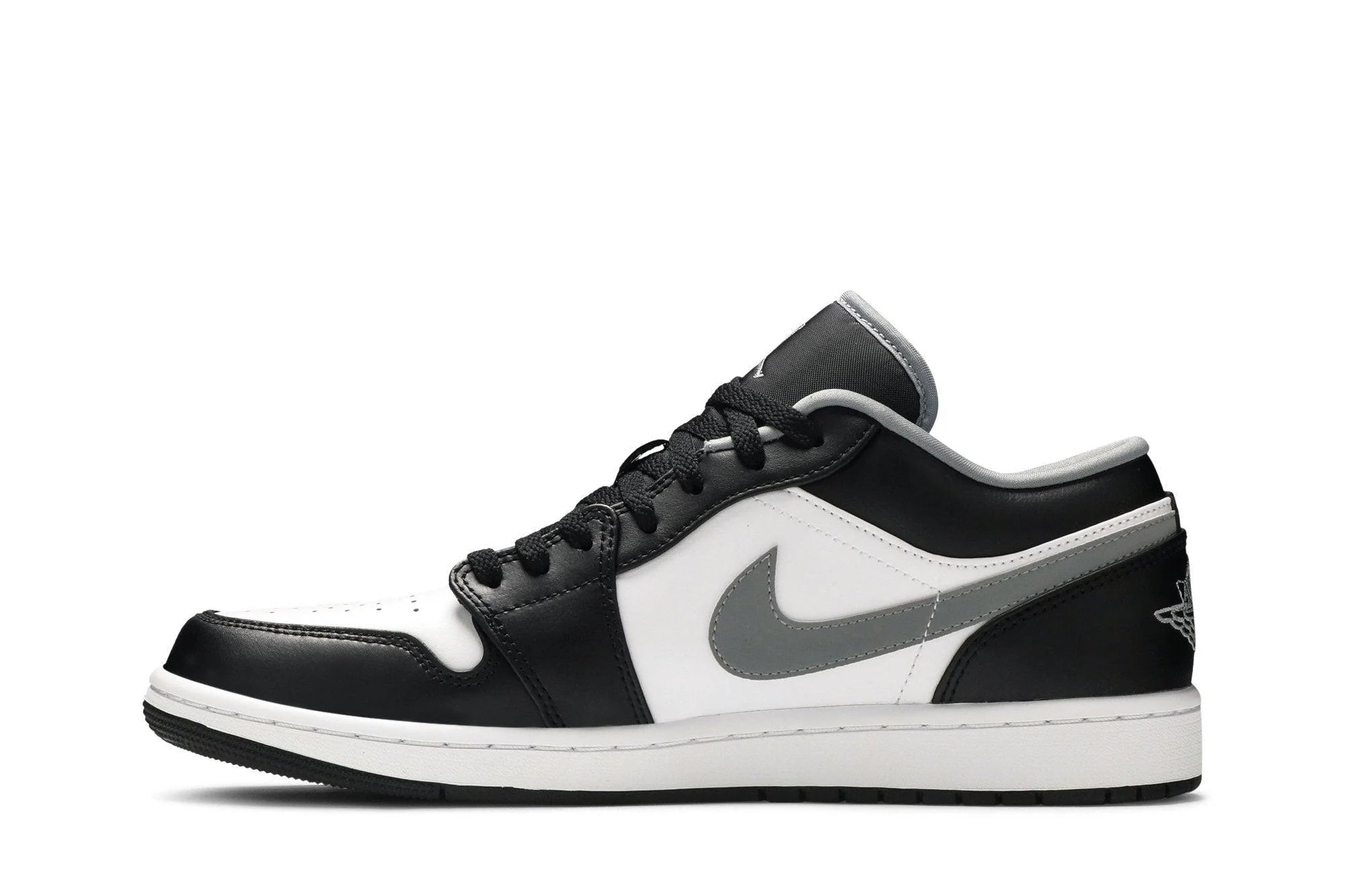 Air Jordan 1 Low Black Medium Grey Cinza