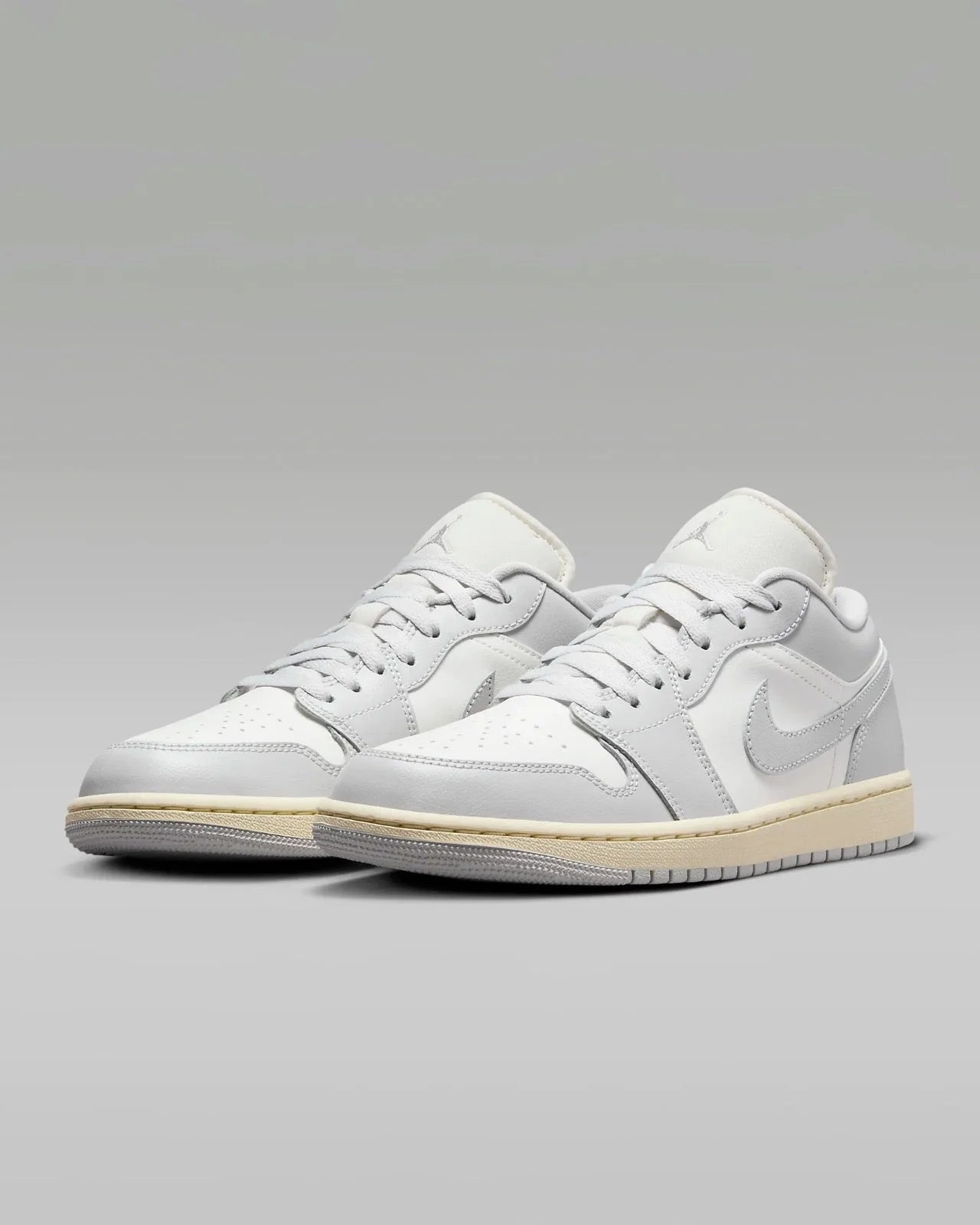 Air Jordan 1 Low Neutral Grey Coconut Milk Cinza