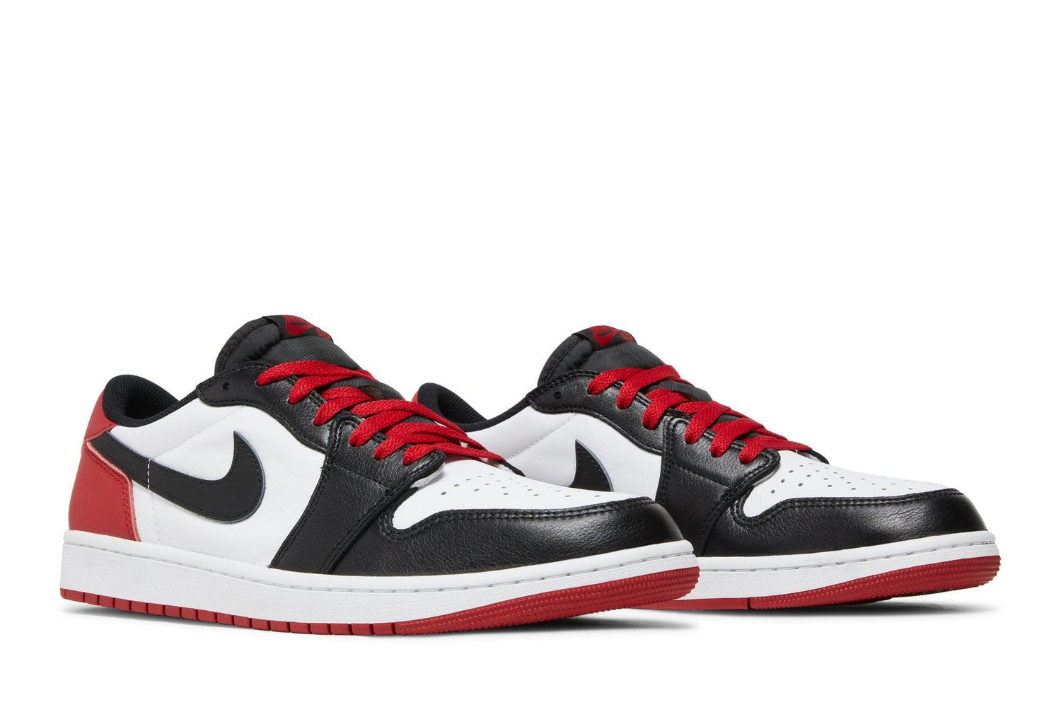 Air Jordan 1 Low OG Black Toe (2023) Vermelho