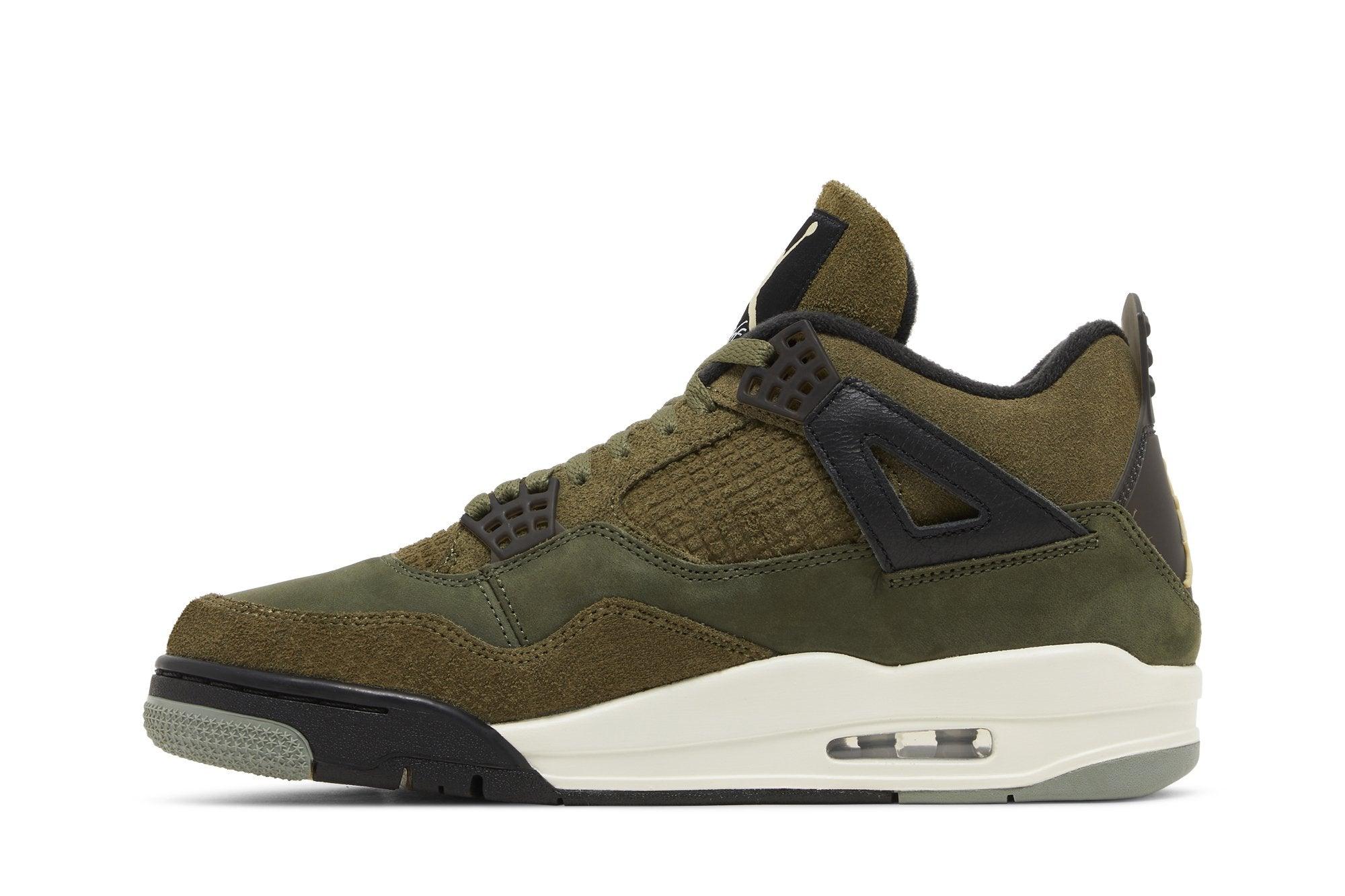 Air Jordan 4 Craft Medium Olive Verde