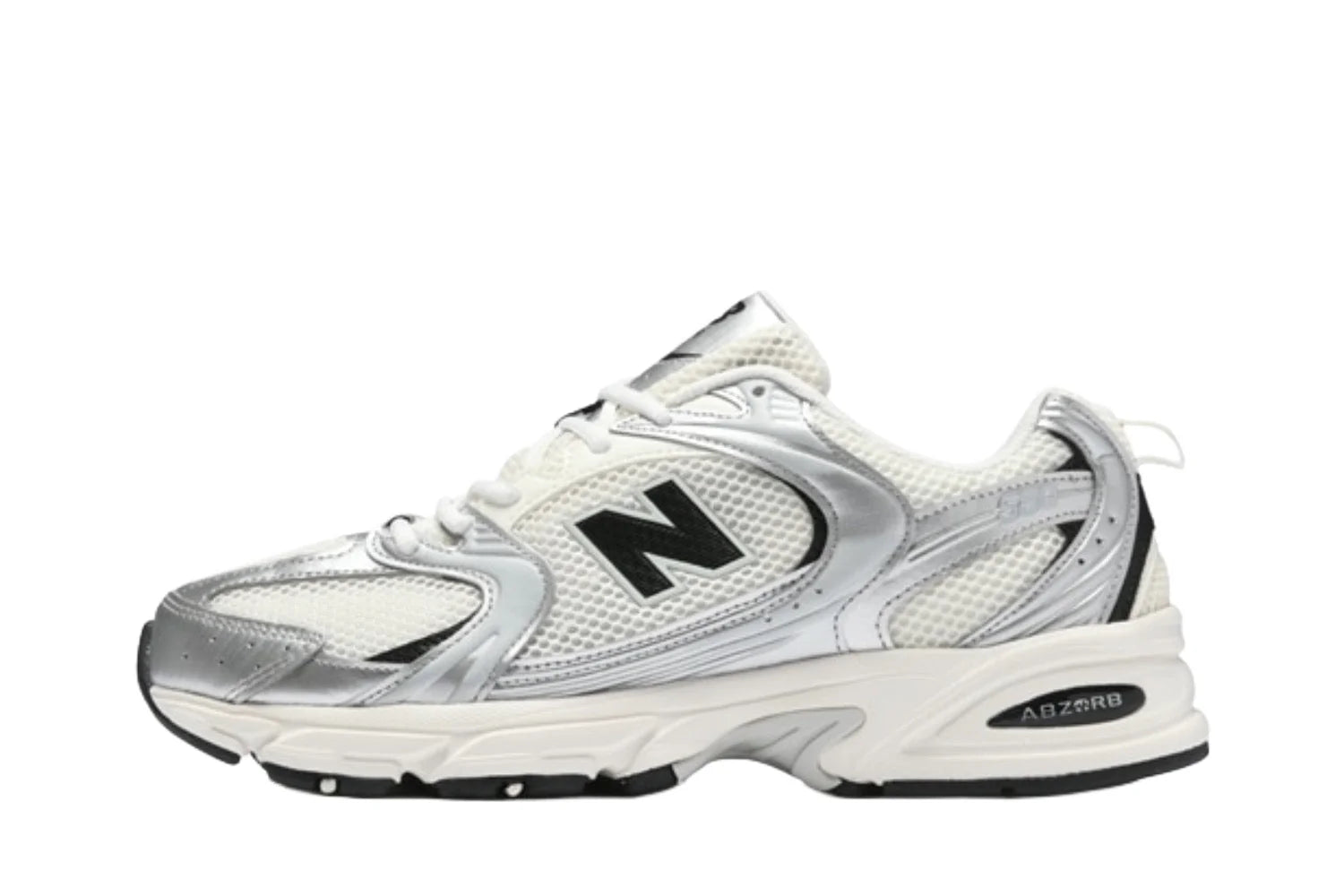 New Balance 530 Silver Black Cinza