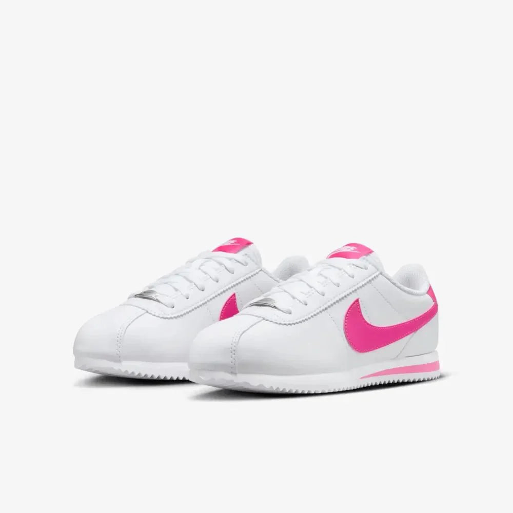 Nike Cortez White Laser Fuchsia Branco